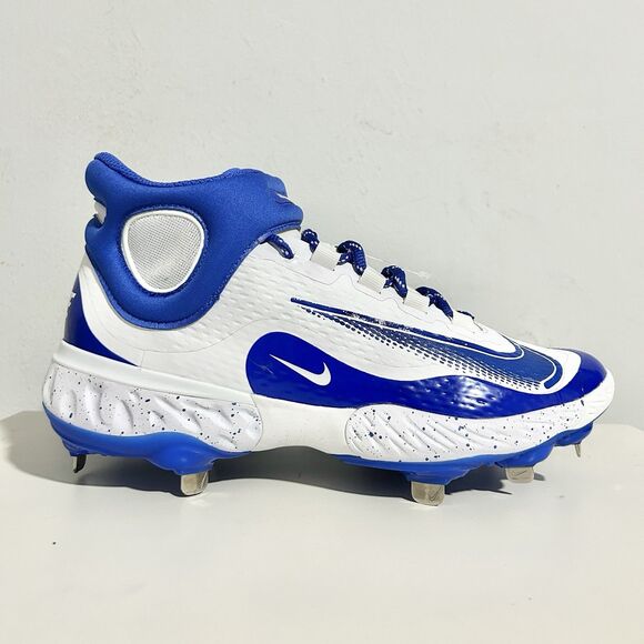 Nike Alpha Huarache Elite 4 Mid “White Royal” Men’s Size 8.5 Baseball Cleats main image 5